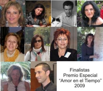 Finalistas del Premio Especial Amor en el Tiempo