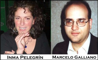 nma Peñegrín y  Marcelo Galliano, jurado del VIII Certamen “Poemas sin Rostro” 