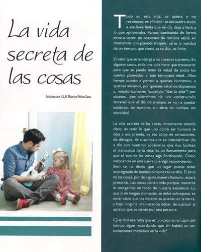 La Vida Secreta De Las Cosas Por Mauricio Polina Cano Asociacion Canal Literatura 