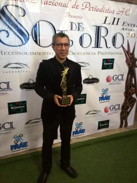 Premio Sol de oro 2018: José Victor Martínez
