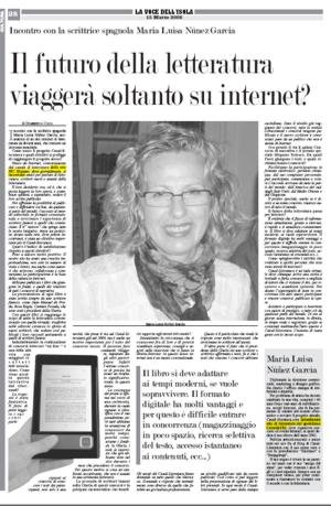 El Canal Literatura despierta interés en Italia.