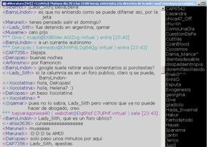 Chat  Canal #literatura