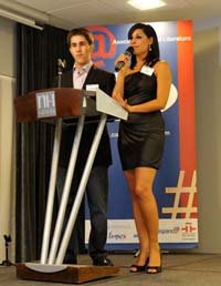 Pablo Romero Y Gabriela Vellio,, entrega de premios 2011
