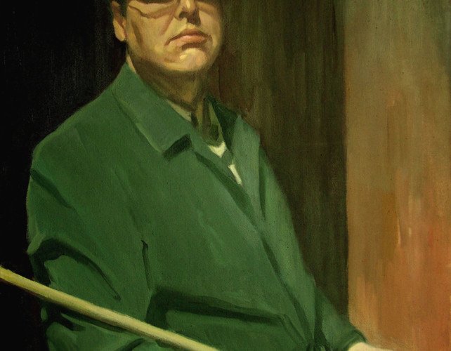 Self Portrait - Alejandro Cabeza EL pintor valenciano ALEJANDRO CABEZA retratará al proximo ganador del certamen literario internacional “ÁNGEL GANIVET”. Por Salomé Guadalupe Ingelmo