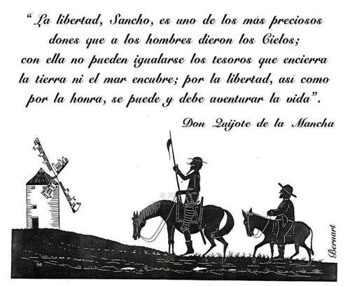 Quijote-libertad- Bernard