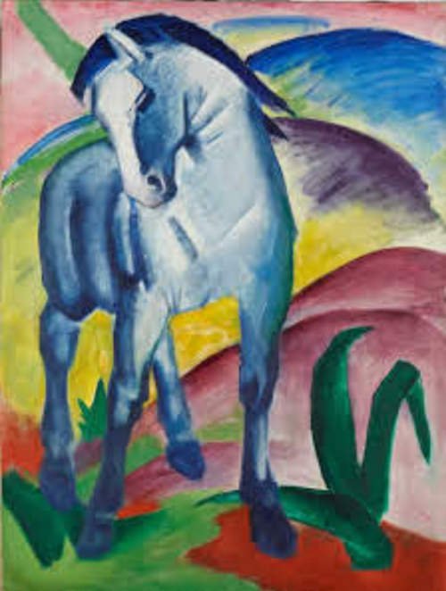 Franz Marc EL CABALLO AZUL