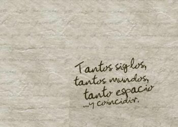 Lejanas coincidencias.