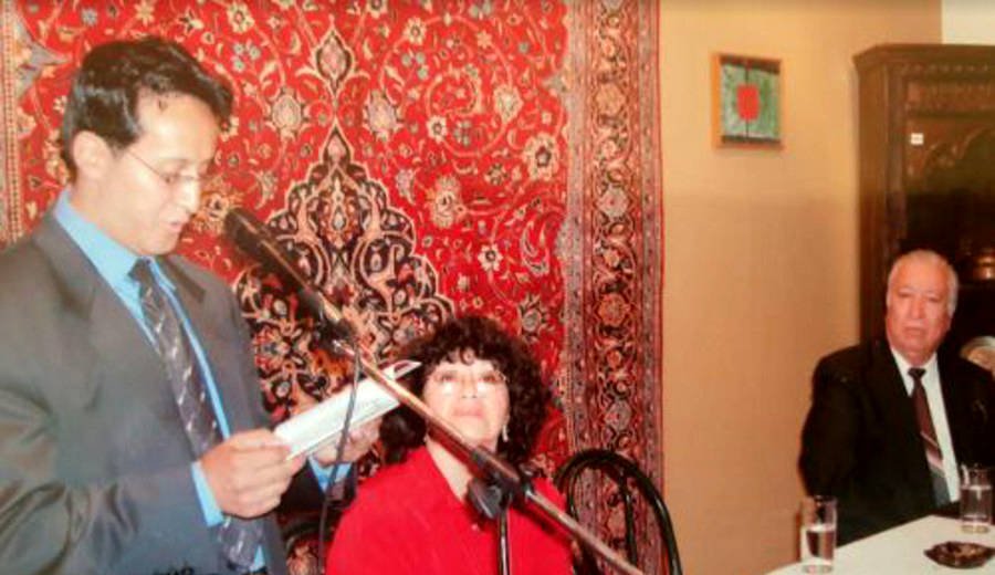Javier Claure Covarrubias, Gaby Vallejo y Guillermo Razo (Cochabamba, Bolivia, 2004)
